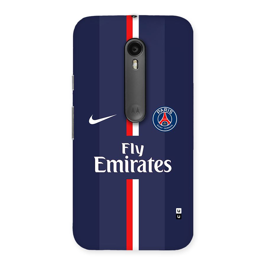 Saint Paris Jersey Back Case for Moto G3