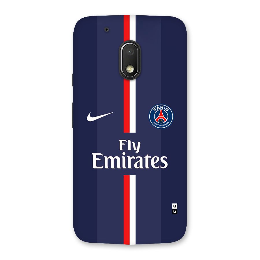Saint Paris Jersey Back Case for Moto G4 Play