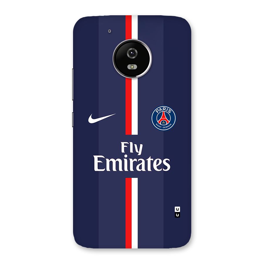 Saint Paris Jersey Back Case for Moto G5