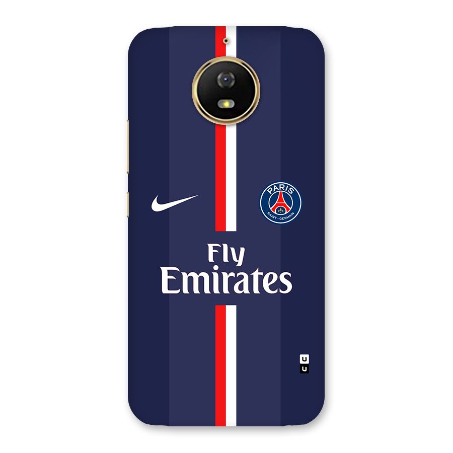 Saint Paris Jersey Back Case for Moto G5s