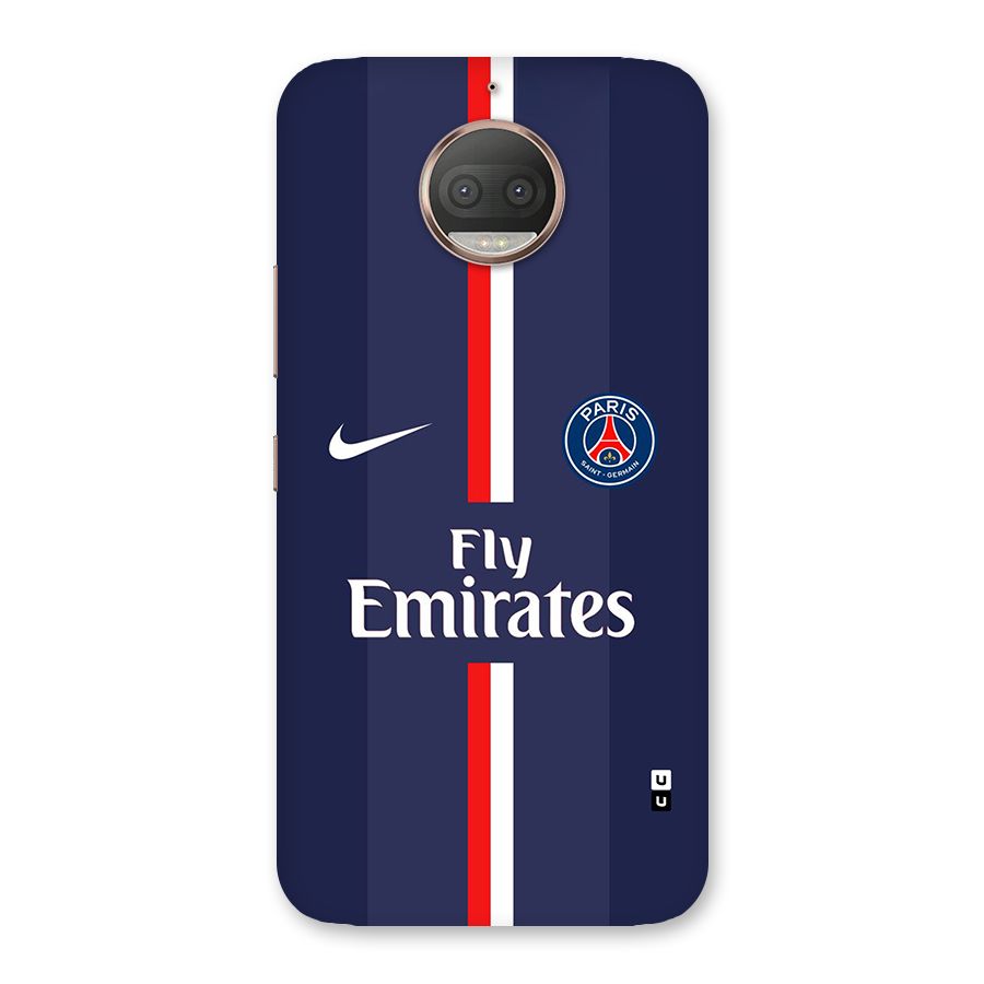 Saint Paris Jersey Back Case for Moto G5s Plus