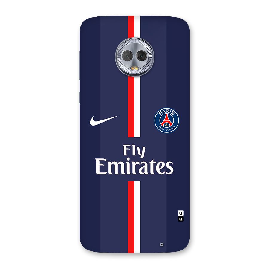 Saint Paris Jersey Back Case for Moto G6 Plus