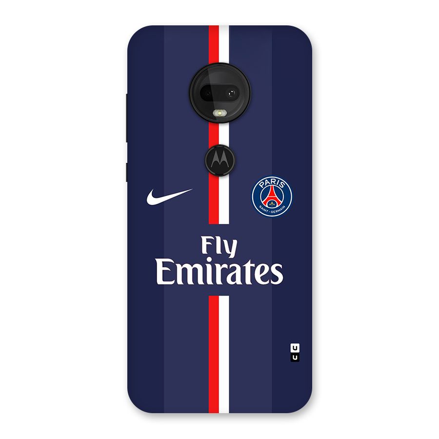 Saint Paris Jersey Back Case for Moto G7