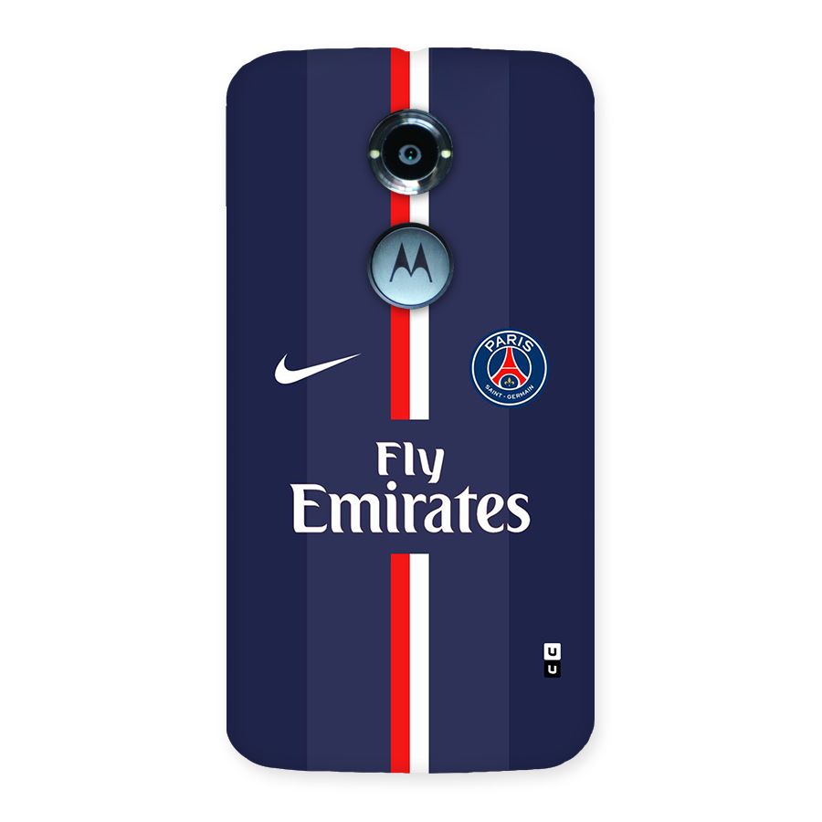 Saint Paris Jersey Back Case for Moto X2