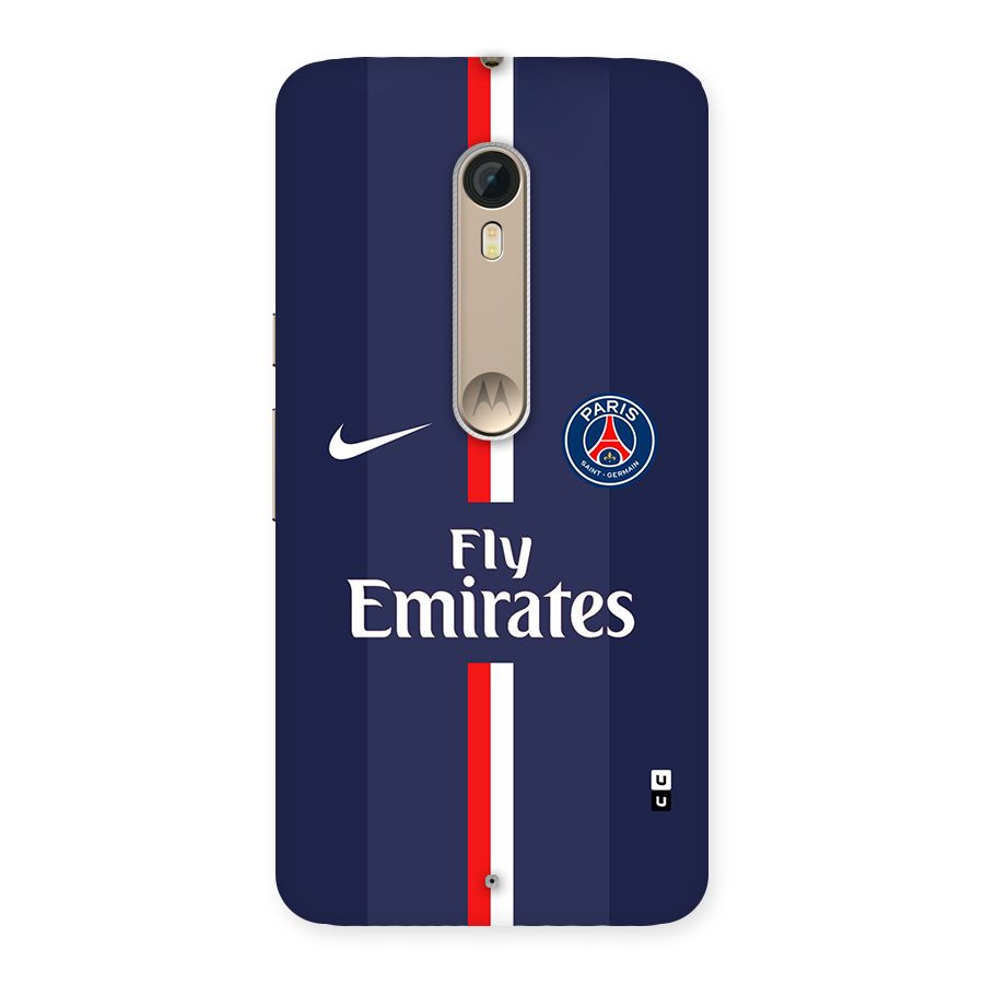Saint Paris Jersey Back Case for Moto X Style