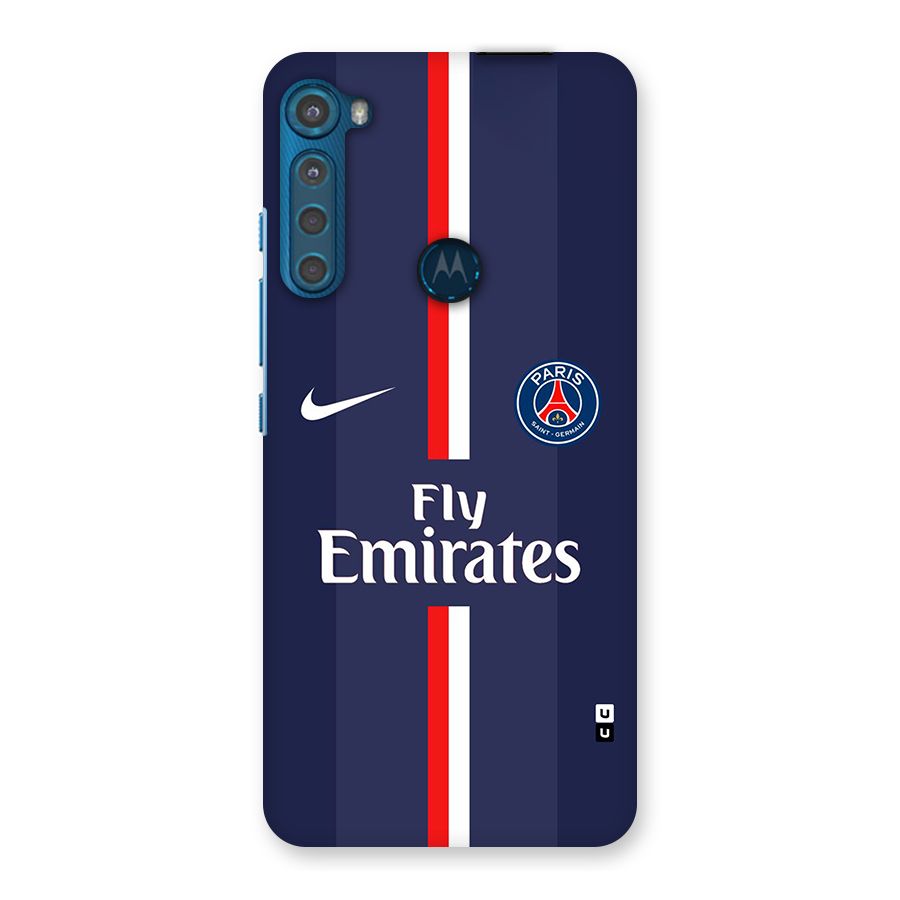 Saint Paris Jersey Back Case for Motorola One Fusion Plus