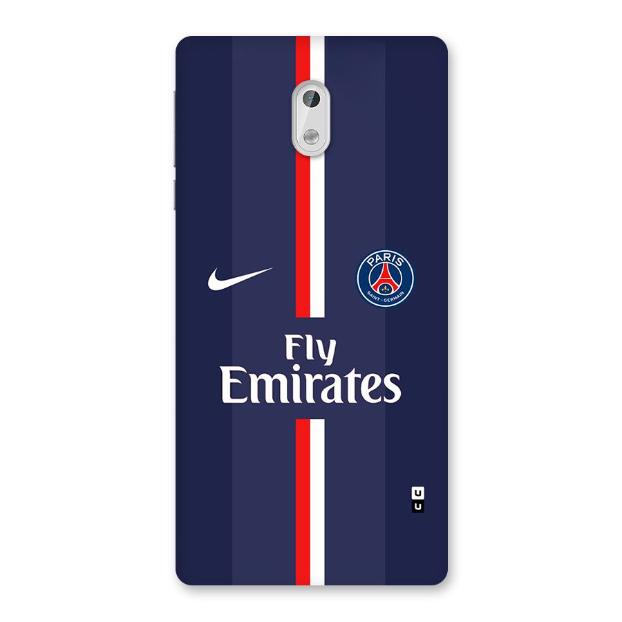 Saint Paris Jersey Back Case for Nokia 3