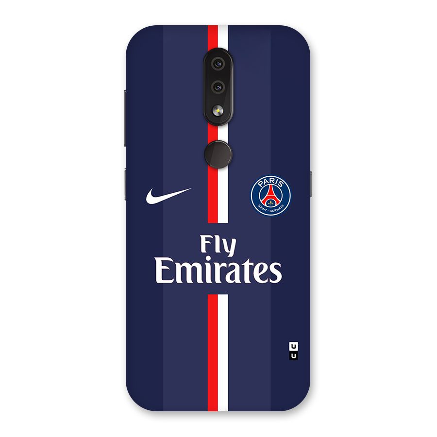 Saint Paris Jersey Back Case for Nokia 4.2