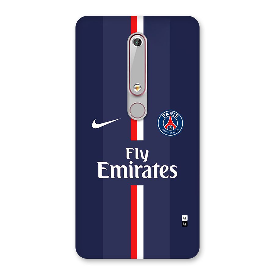 Saint Paris Jersey Back Case for Nokia 6.1
