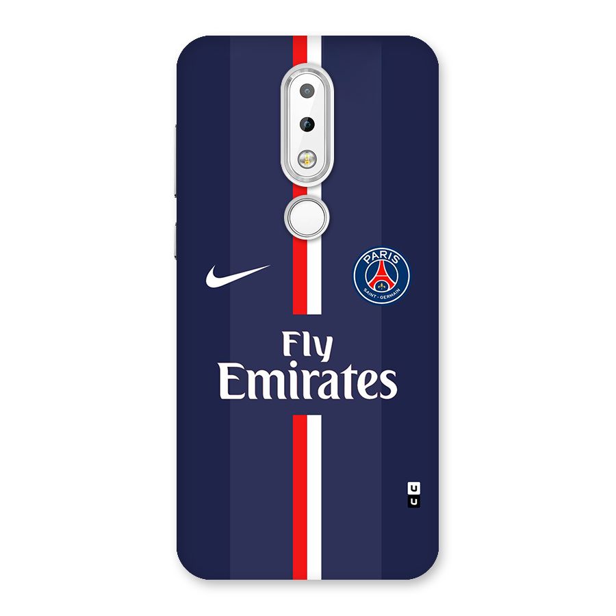 Saint Paris Jersey Back Case for Nokia 6.1 Plus