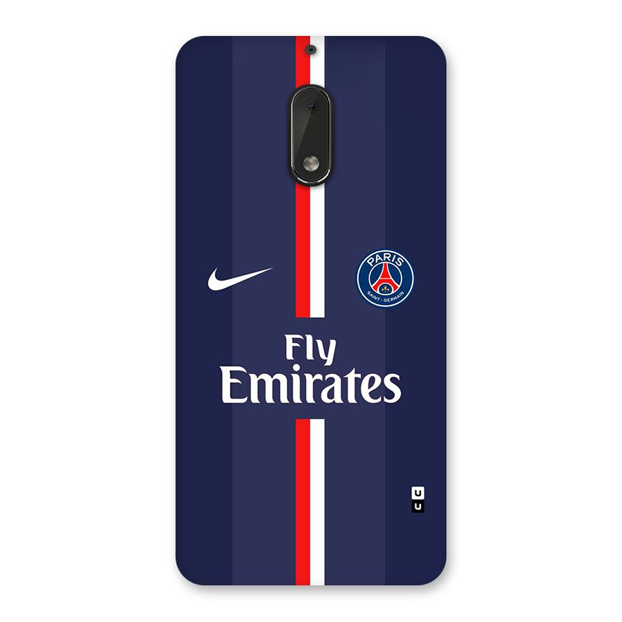 Saint Paris Jersey Back Case for Nokia 6