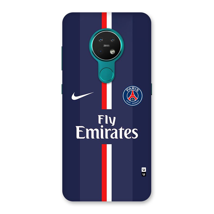 Saint Paris Jersey Back Case for Nokia 7.2