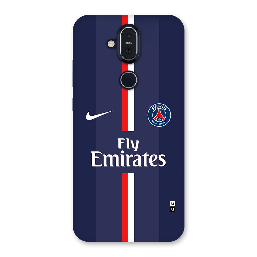 Saint Paris Jersey Back Case for Nokia 8.1