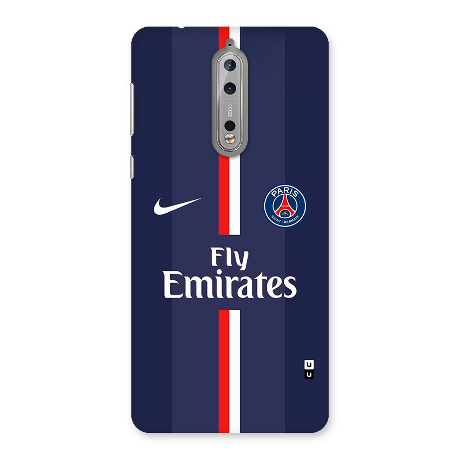 Saint Paris Jersey Back Case for Nokia 8