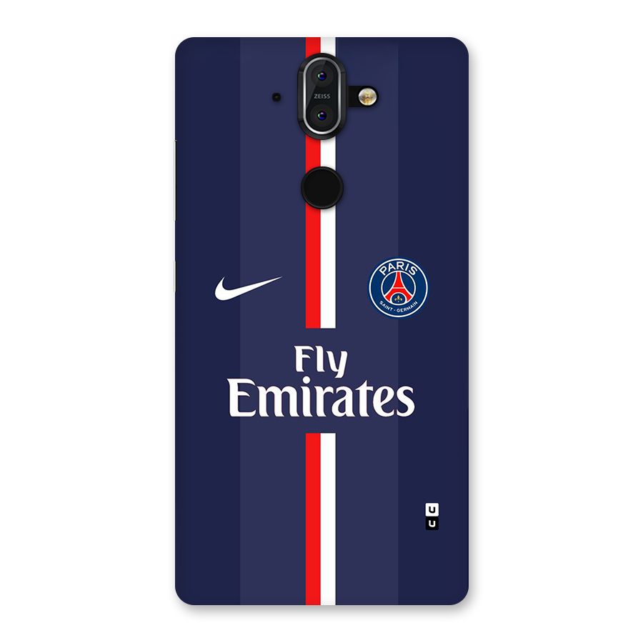 Saint Paris Jersey Back Case for Nokia 8 Sirocco