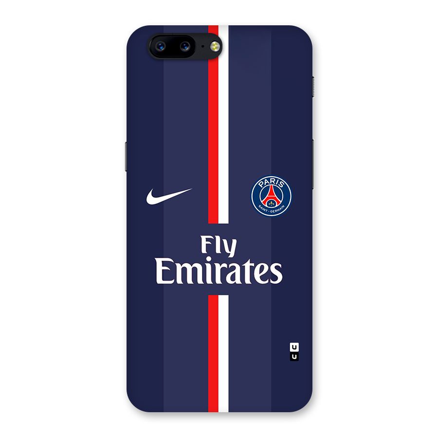 Saint Paris Jersey Back Case for OnePlus 5