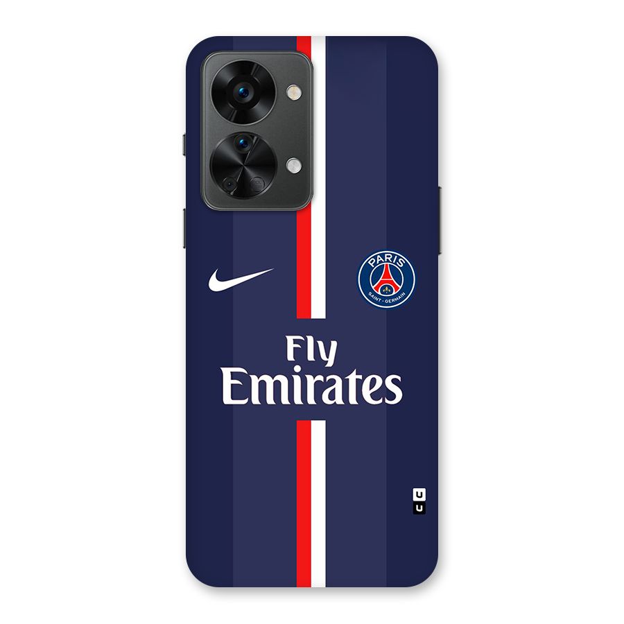 Saint Paris Jersey Back Case for OnePlus Nord 2T