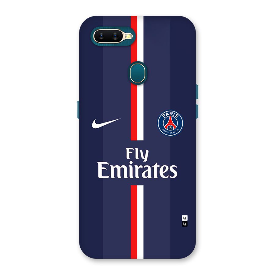 Saint Paris Jersey Back Case for Oppo A12