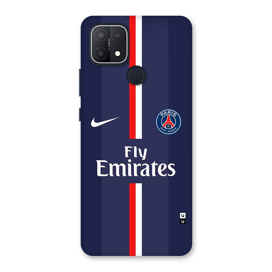 Saint Paris Jersey Back Case for Oppo A15