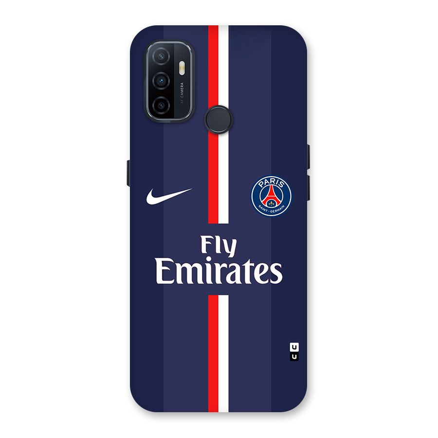 Saint Paris Jersey Back Case for Oppo A32