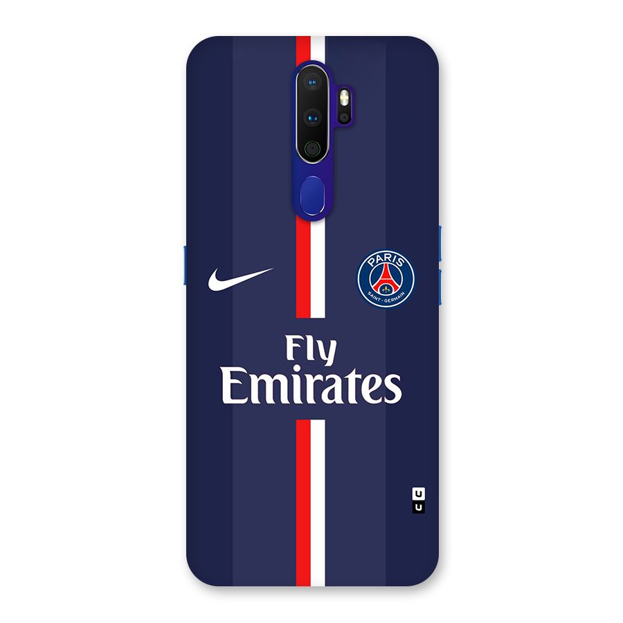 Saint Paris Jersey Back Case for Oppo A9 (2020)