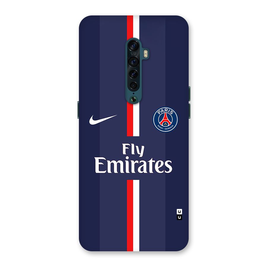 Saint Paris Jersey Back Case for Oppo Reno2
