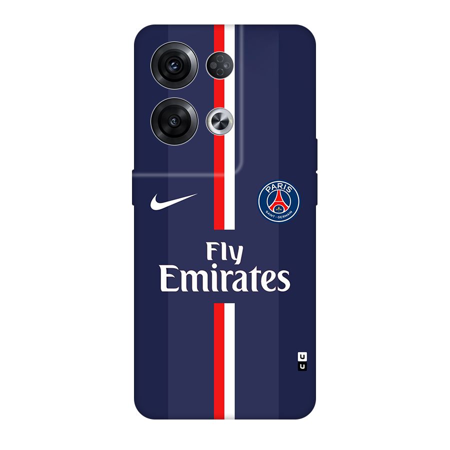 Saint Paris Jersey Back Case for Oppo Reno8 Pro 5G