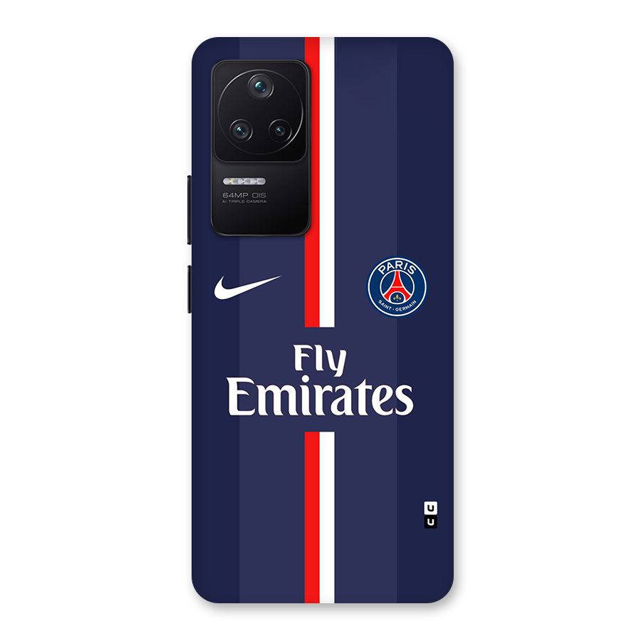 Saint Paris Jersey Back Case for Poco F4 5G