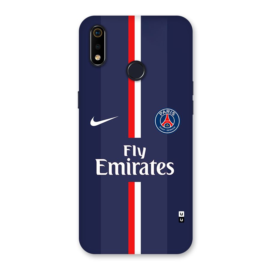 Saint Paris Jersey Back Case for Realme 3i