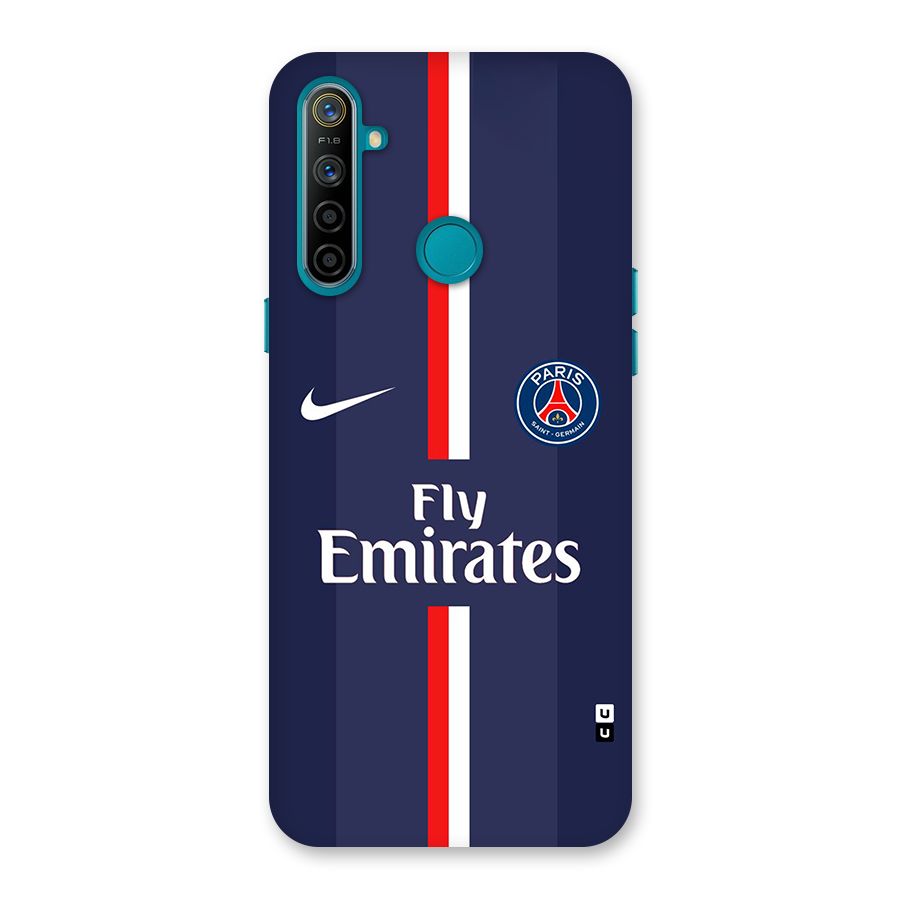 Saint Paris Jersey Back Case for Realme 5i