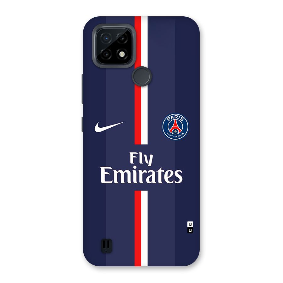 Saint Paris Jersey Back Case for Realme C21