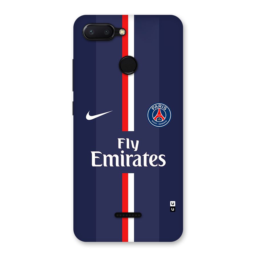 Saint Paris Jersey Back Case for Redmi 6