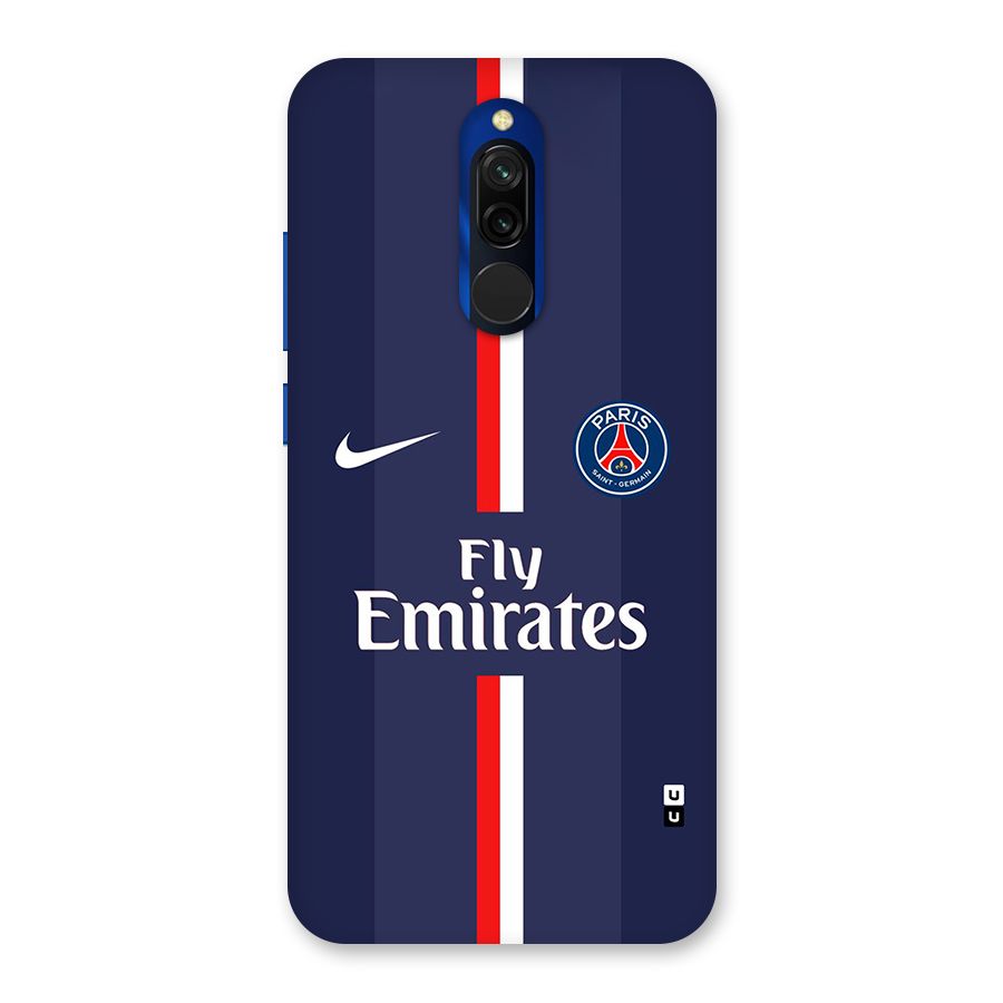 Saint Paris Jersey Back Case for Redmi 8