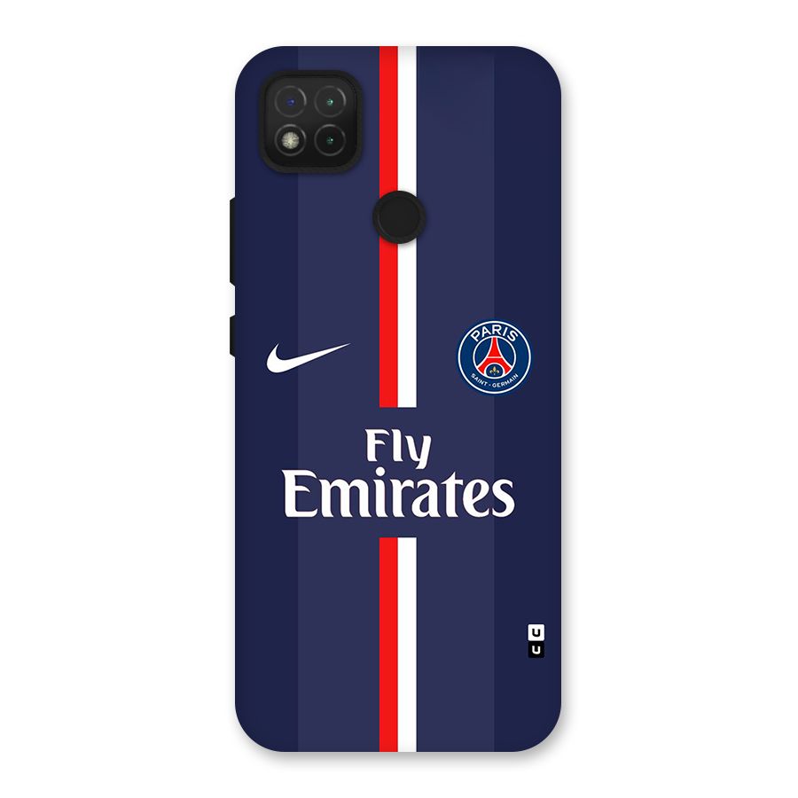 Saint Paris Jersey Back Case for Redmi 9 Activ