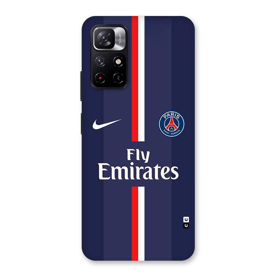 Saint Paris Jersey Back Case for Redmi Note 11T 5G