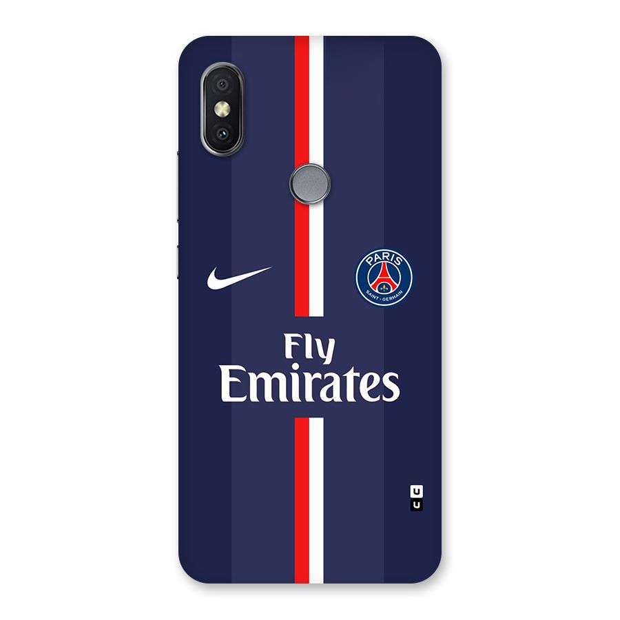 Saint Paris Jersey Back Case for Redmi Y2