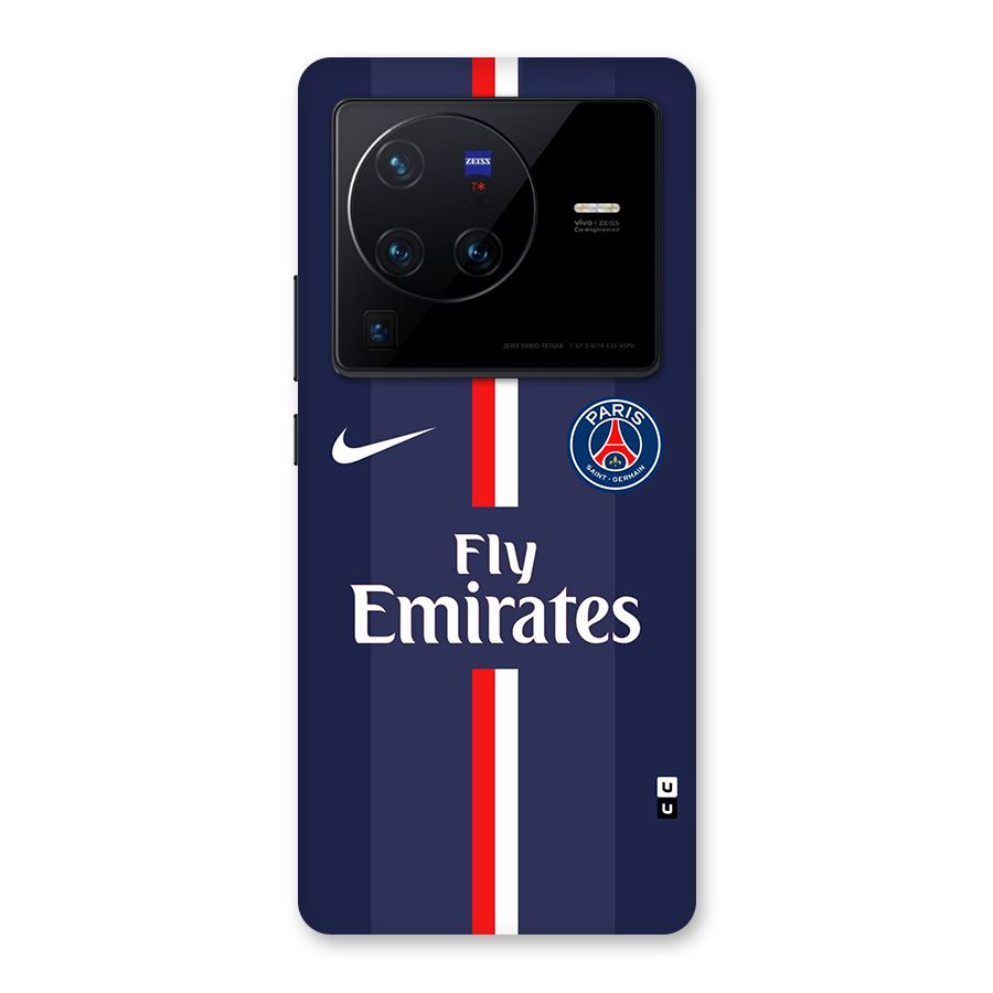 Saint Paris Jersey Back Case for Vivo X80 Pro