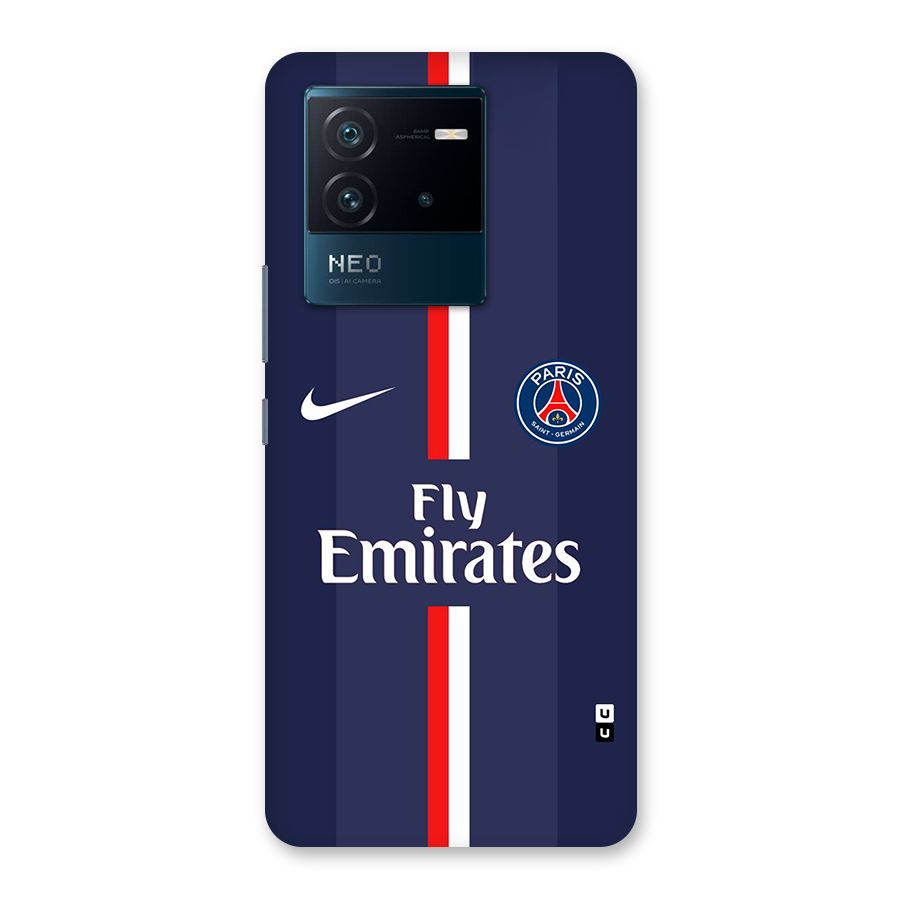 Saint Paris Jersey Back Case for Vivo iQOO Neo 6 5G