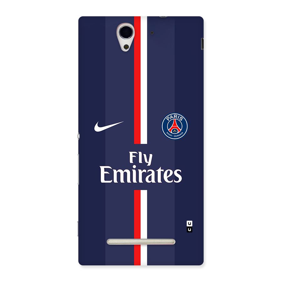 Saint Paris Jersey Back Case for Xperia C3