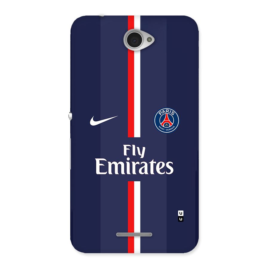 Saint Paris Jersey Back Case for Xperia E4