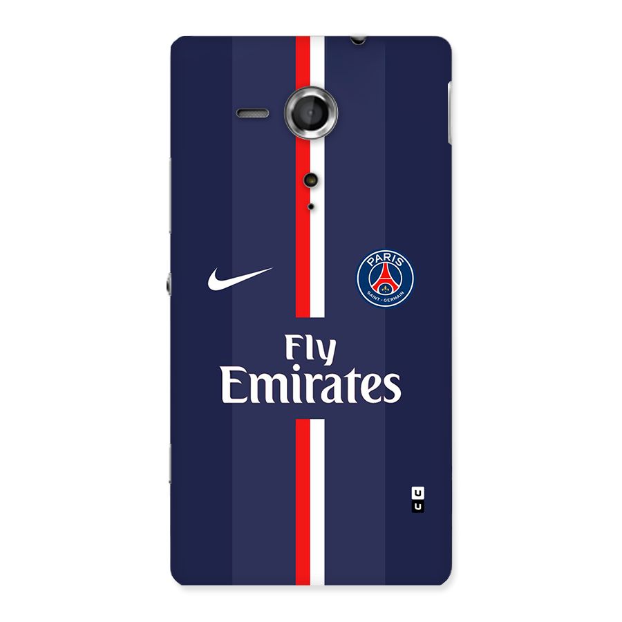 Saint Paris Jersey Back Case for Xperia Sp