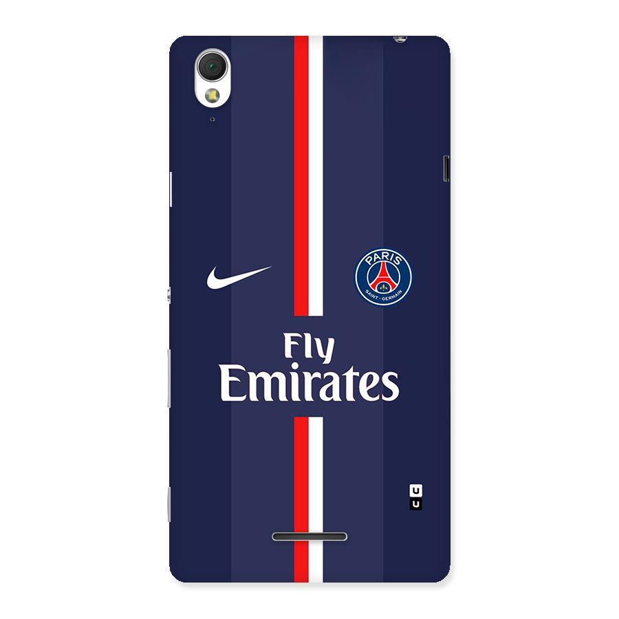 Saint Paris Jersey Back Case for Xperia T3