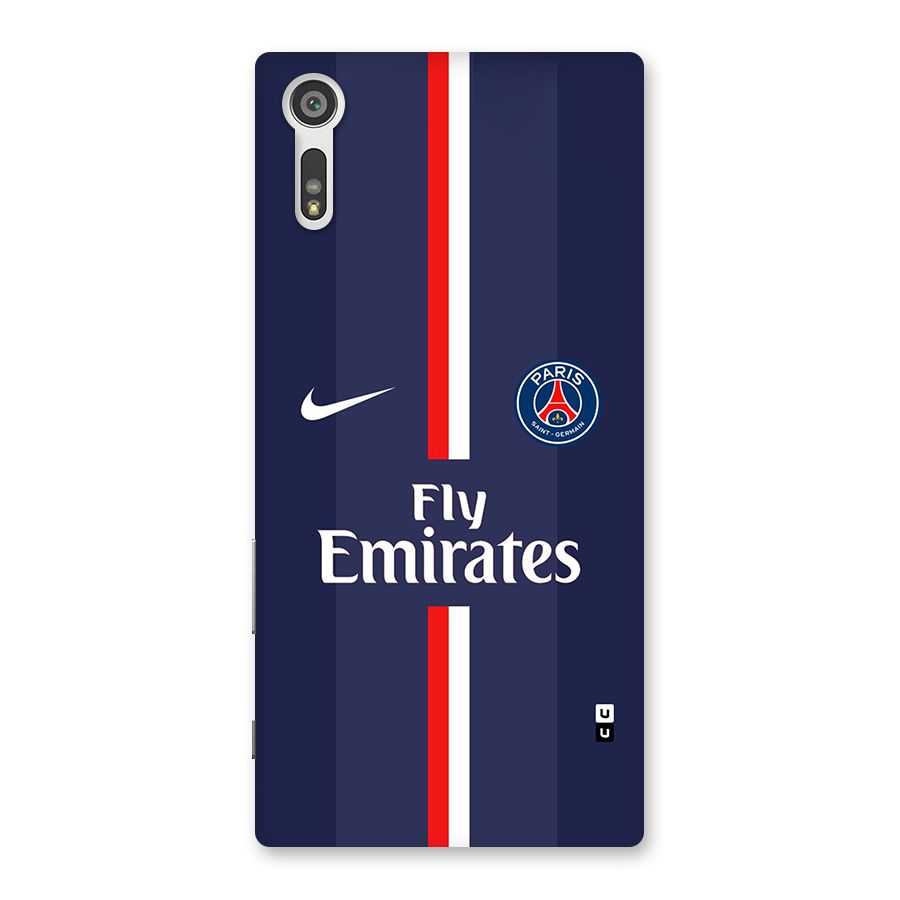 Saint Paris Jersey Back Case for Xperia XZ