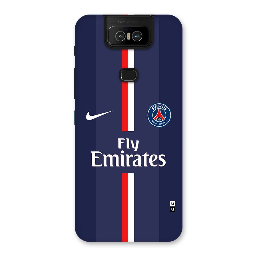 Saint Paris Jersey Back Case for Zenfone 6z