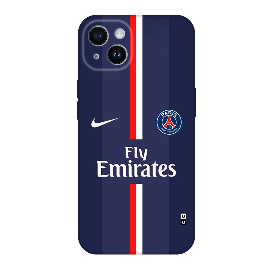 Saint Paris Jersey Back Case for iPhone 14