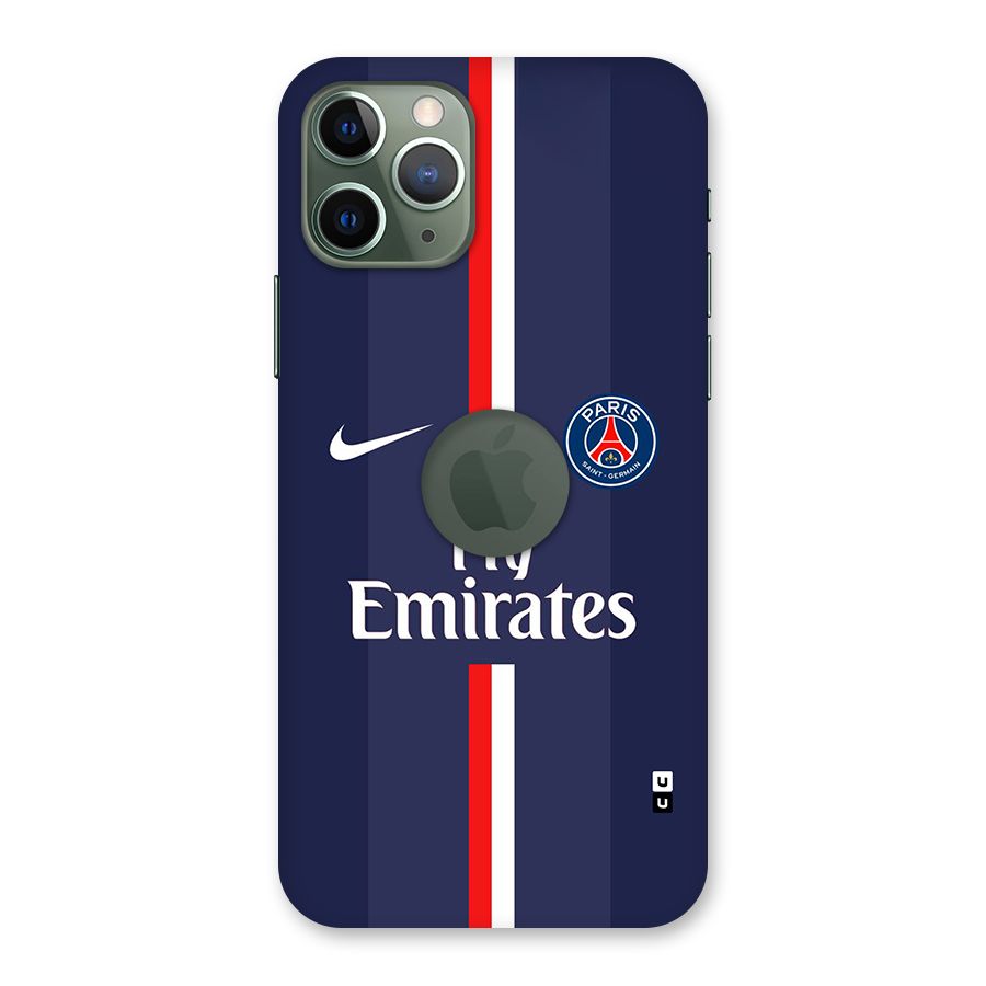 Saint Paris Jersey Back Case for iPhone 11 Pro Logo Cut