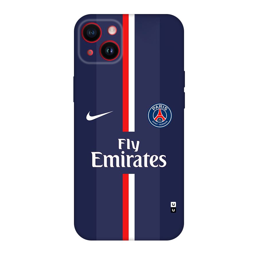 Saint Paris Jersey Back Case for iPhone 14 Plus