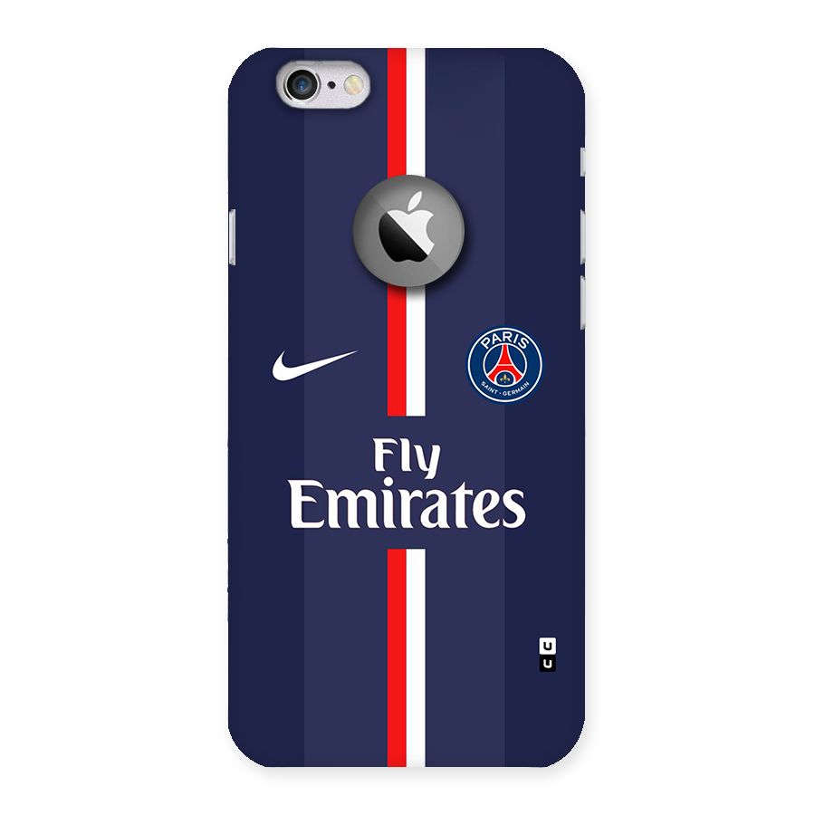 Saint Paris Jersey Back Case for iPhone 6 Logo Cut