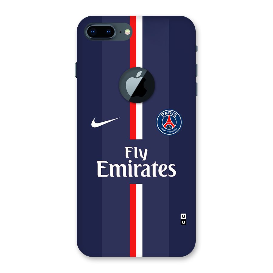 Saint Paris Jersey Back Case for iPhone 7 Plus Logo Cut