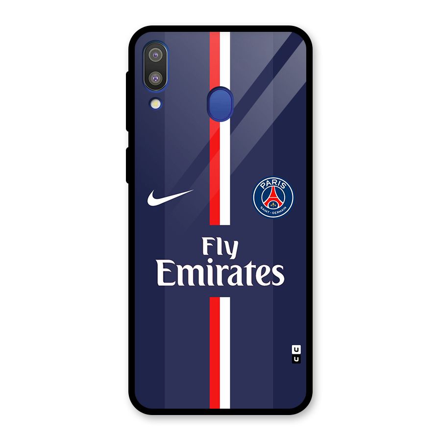 Saint Paris Jersey Glass Back Case for Galaxy M20